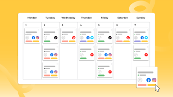 How to create a social media content calendar 