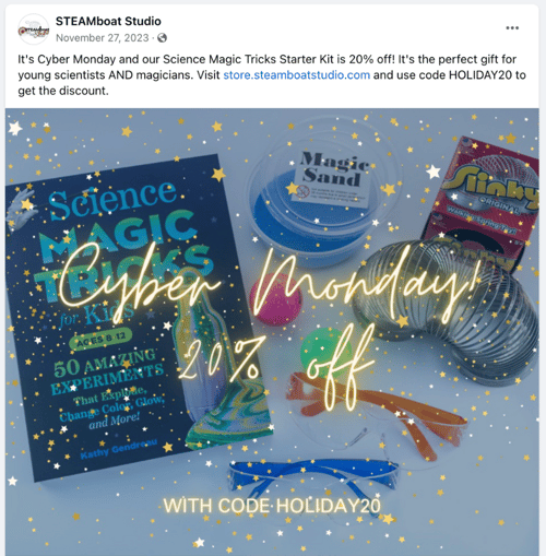 Cyber monday marketing_Steamboat studio