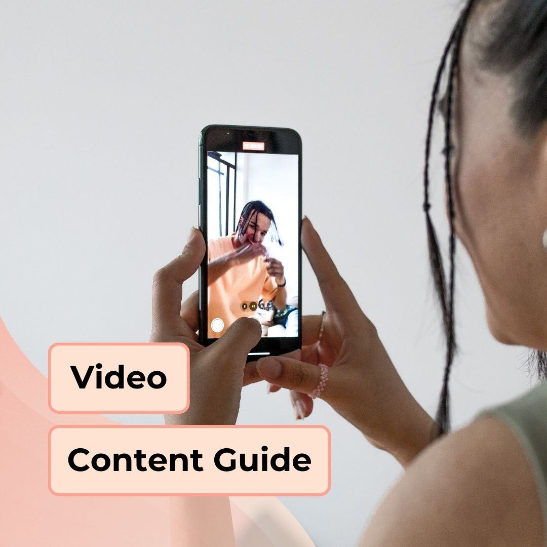 Free social media video content guide cover